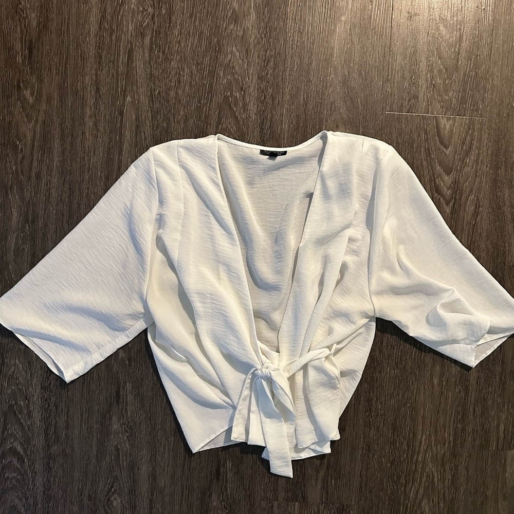 Topshop Cross Top